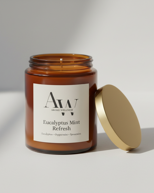 Eucalyptus Mint Refresh – Essential Oil Candle