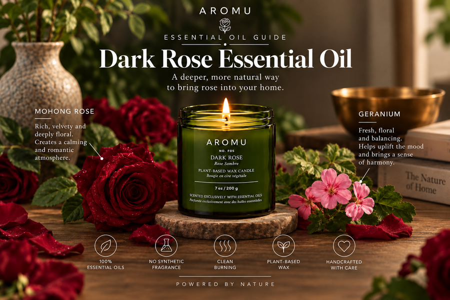 Dark Rose Essential Oil Candle: Mohong Rose Scent & Product Guide