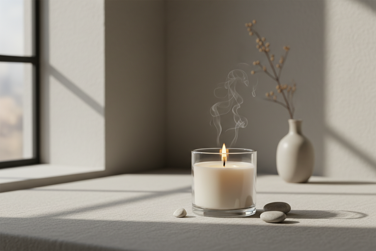 Why Essential Oil Candles Smell Lighter