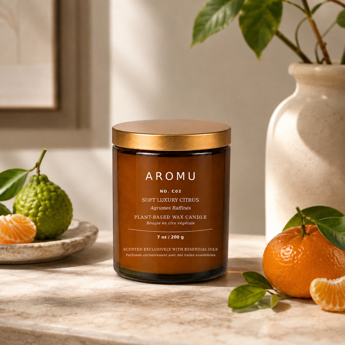 A Slow Sunday with Soft Citrus Scent
