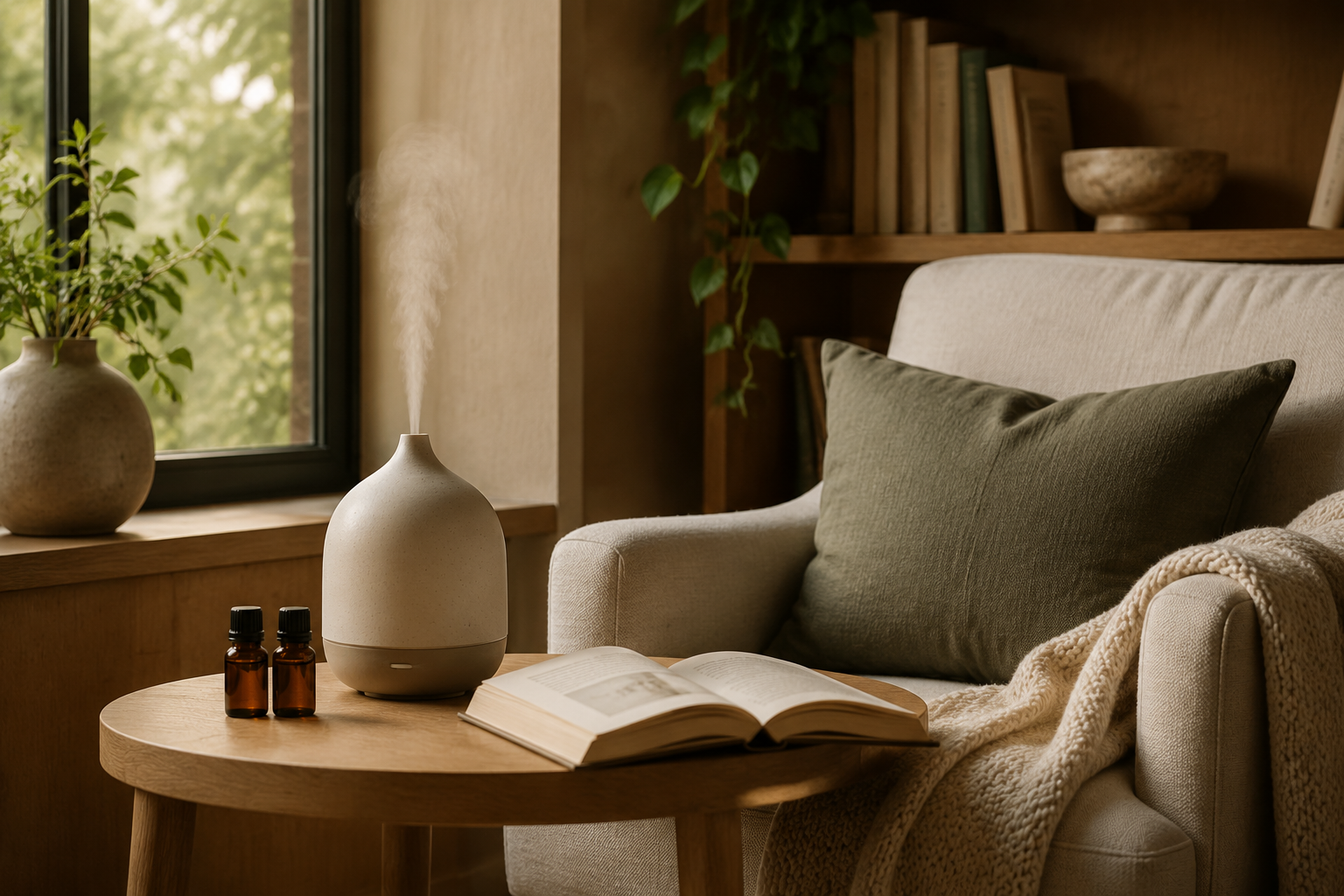 Essential Oils for Reading Nooks