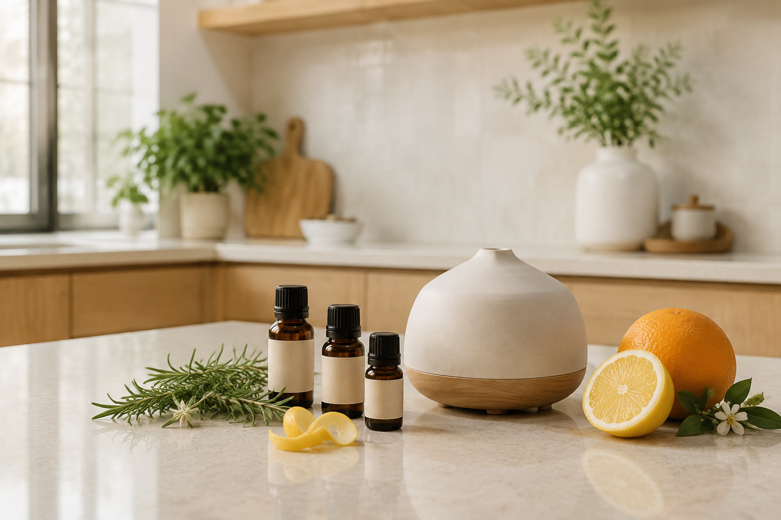 Best Essential Oils for Kitchens