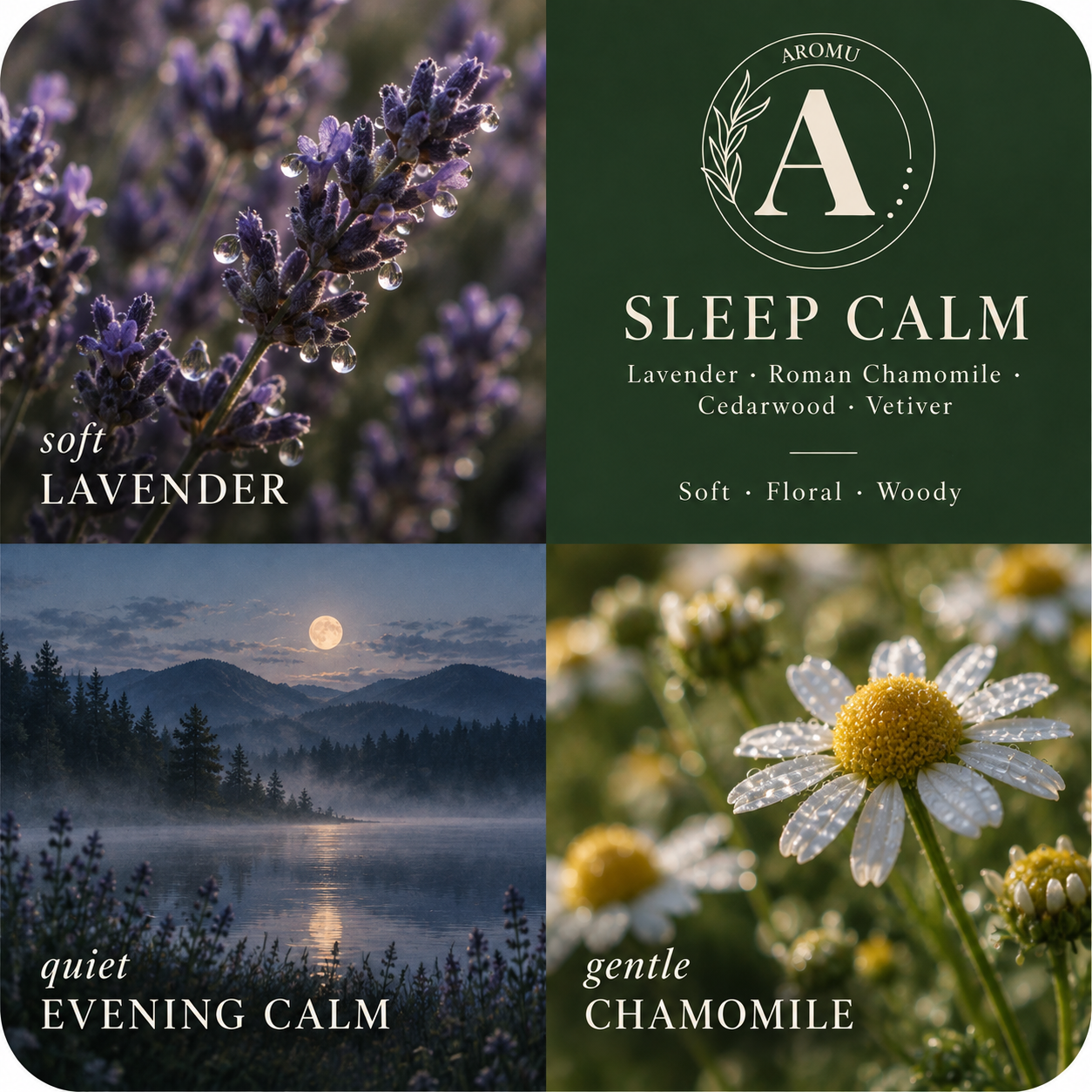 Sleep Calm Essential Oil Candle