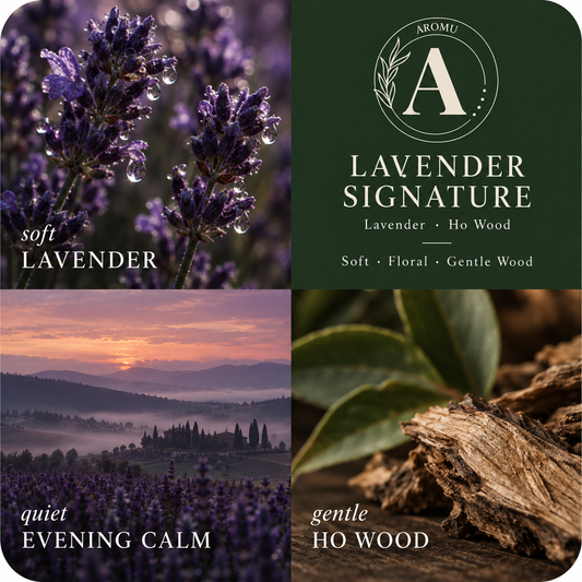 Lavender Signature Essential Oil Candle