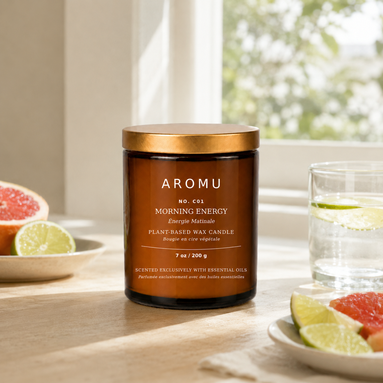 AROMU C01 Morning Energy lifestyle scene