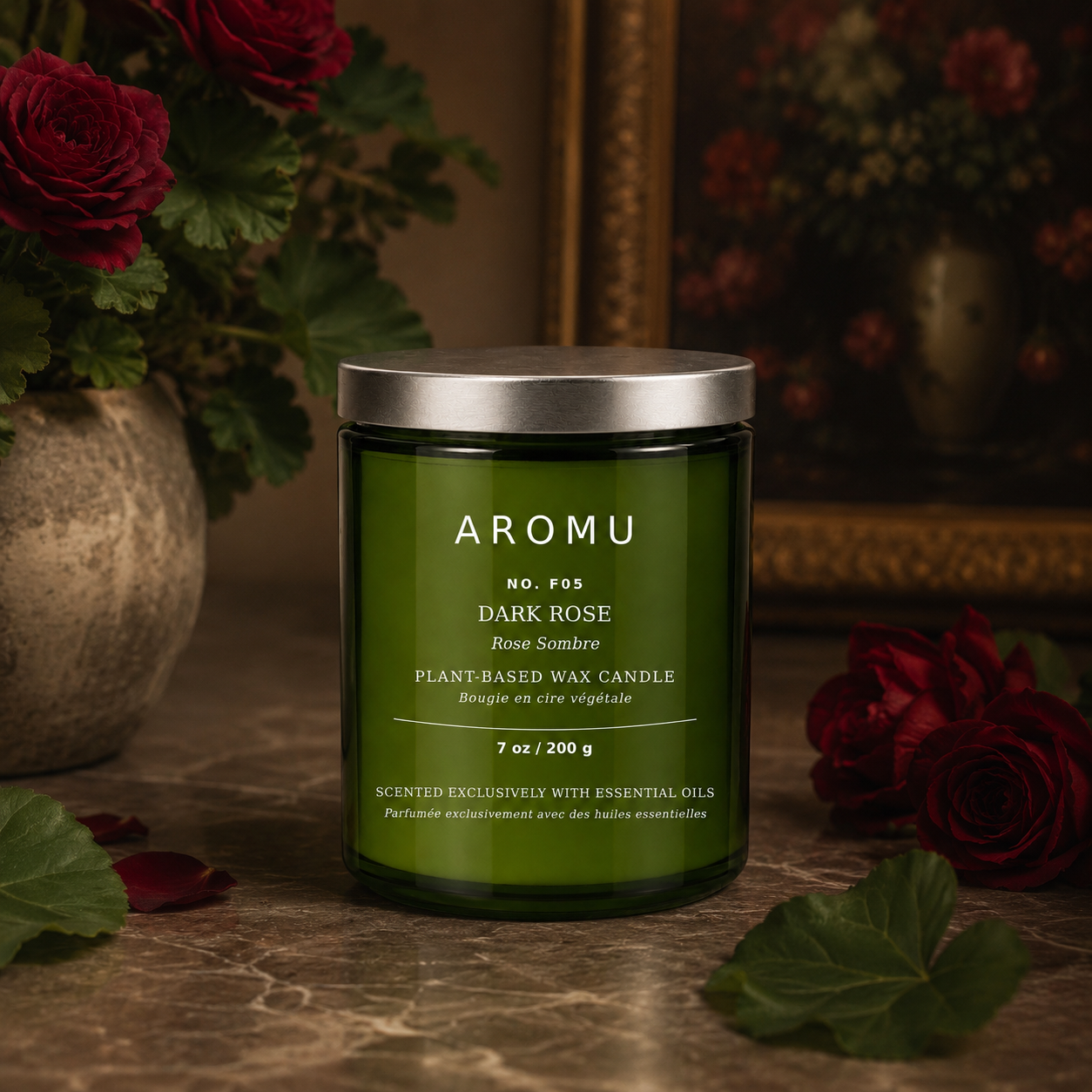 AROMU F05 Dark Rose lifestyle scene