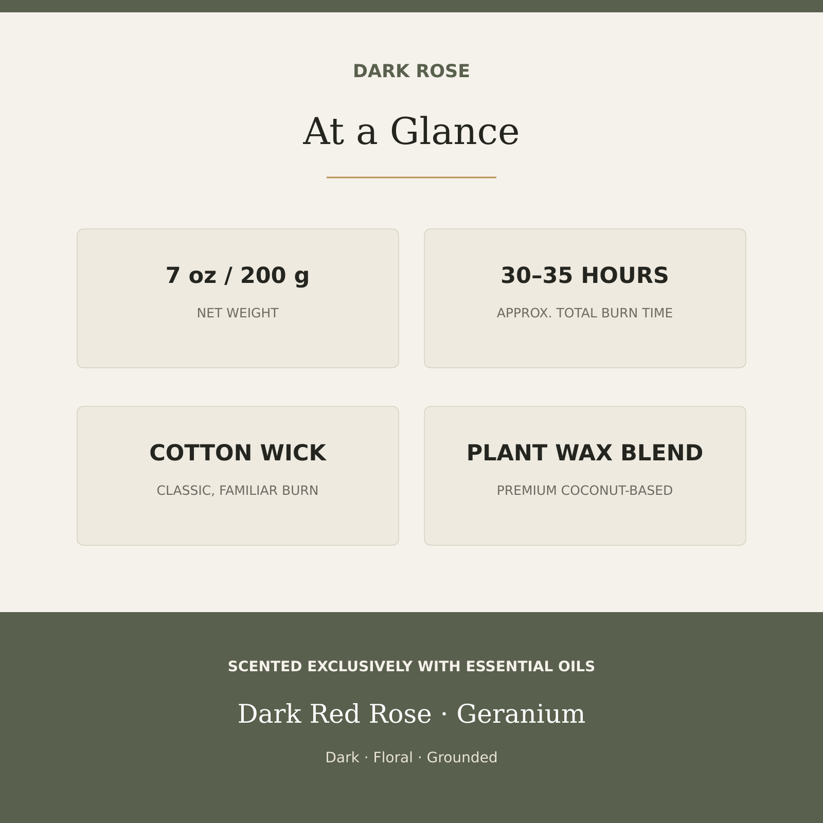 AROMU F05 Dark Rose product facts