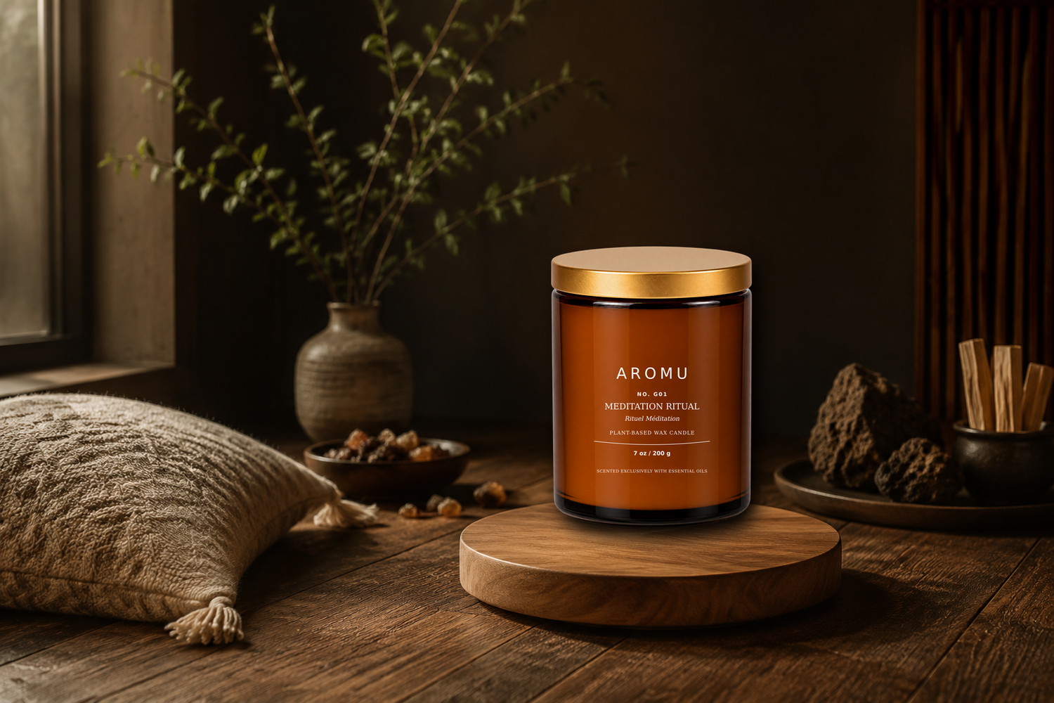 AROMU G01 Meditation Ritual fragrance experience