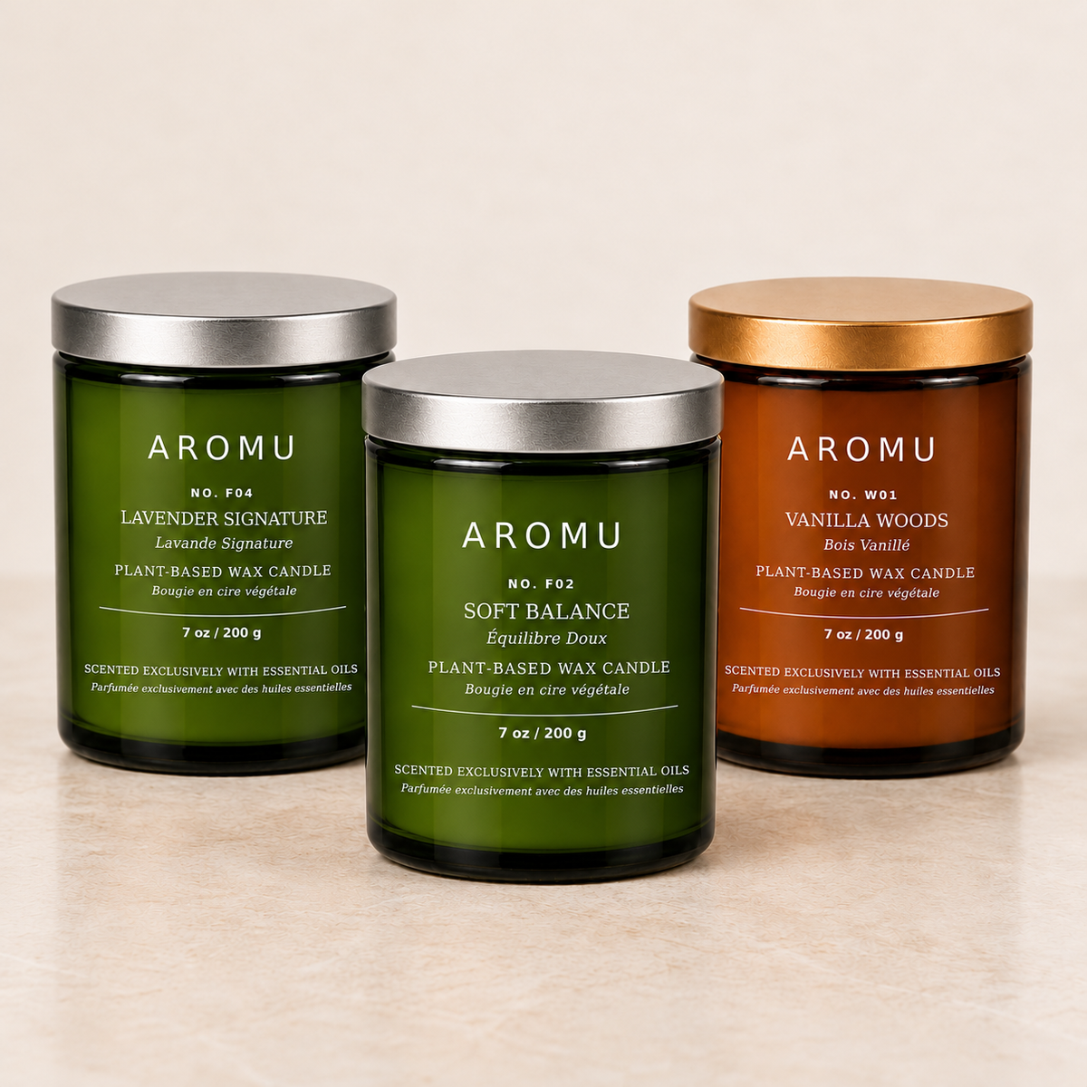 Quiet Together Essential Oil Candle Gift Set