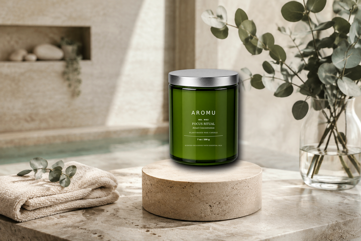 AROMU H03 Focus Ritual fragrance experience
