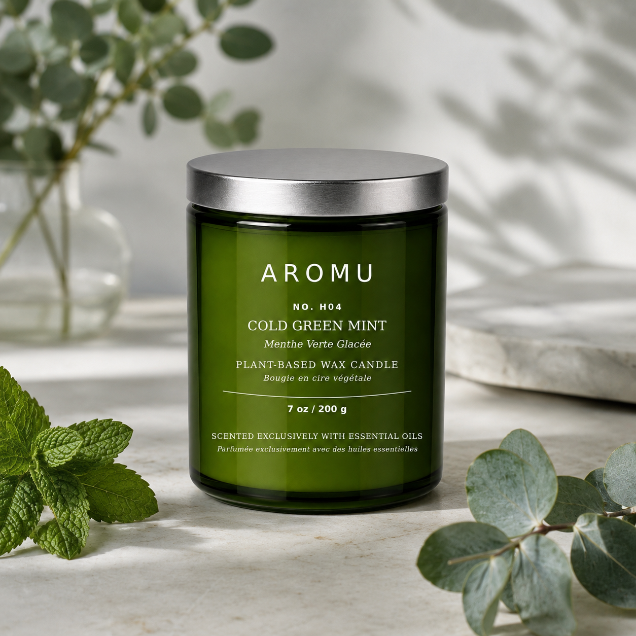 AROMU H04 Cold Green Mint lifestyle scene