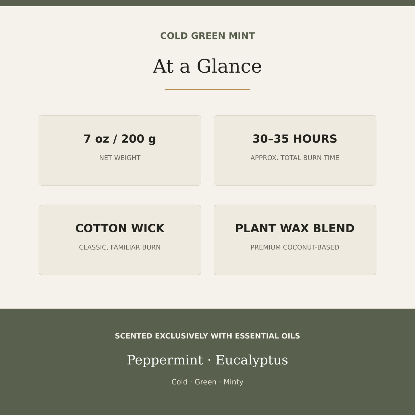 AROMU H04 Cold Green Mint product facts