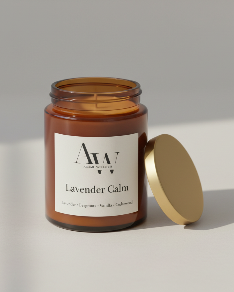 Lavender Calm – Essential Oil Candle