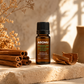 AROMU Cinnamon Bark Ceylon Essential Oil with cinnamon quills