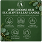 Eucalyptus Leaf Essential Oil Candle why choose AROMU product benefits