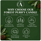 Forest Purify Essential Oil Candle why choose AROMU product benefits