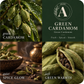 Green Cardamom Essential Oil Candle scent profile with key essential oils