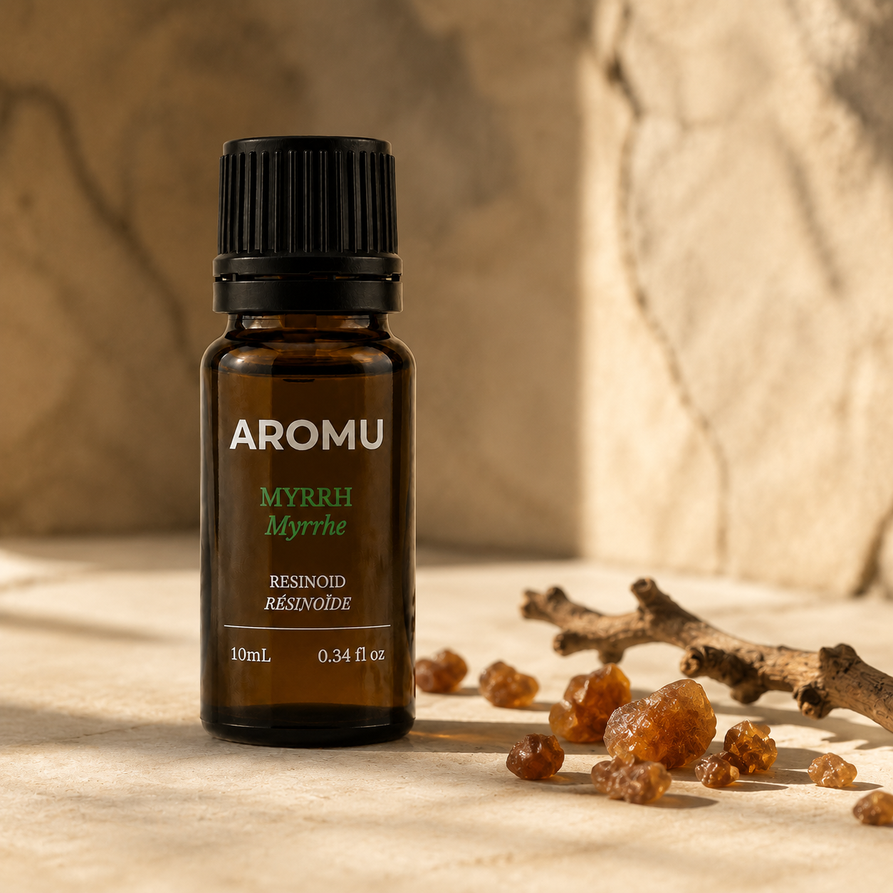 Myrrh Resinoid with natural myrrh resin