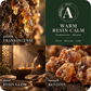 Warm Resin Calm Essential Oil Candle scent profile with key essential oils